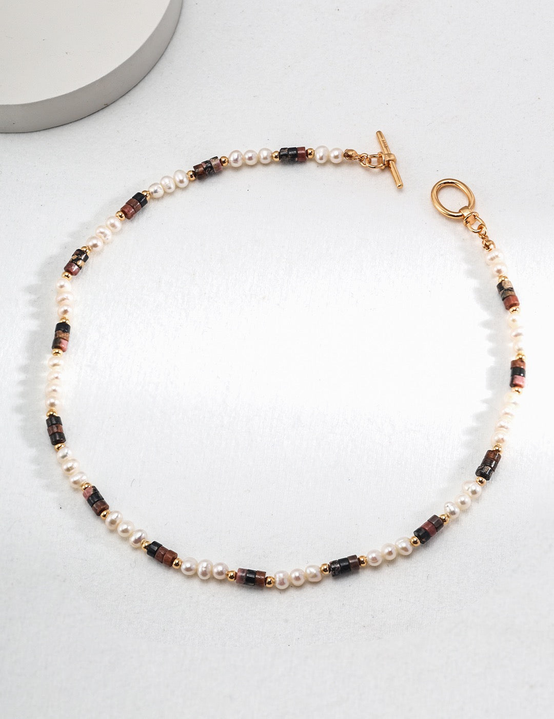 Tiger’s Eye Pearl Necklace